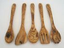 Olive Wood Kitchen Servers Set -5 pcs