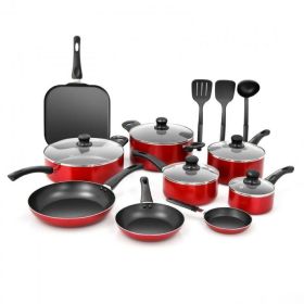 Home Delicacies Hard Anodized Nonstick Cookware Pots and Pans Pieces Set