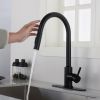 Stainless steel kitchen faucet