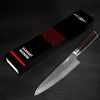 Kegani 8 Inch Japanese Chef Knife, 67 Layers Japanese VG10 Damascus Steel Chefs Knife, Professional Chef's Knife With Pakkawood Handle