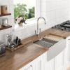 30 Farmhouse Sink Workstation - 30*21*9 Inch Kitchen Sink Stainless Steel 18 gauge Apron Front Kitchen Sink