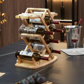 Eagle wine rack/wine racks countertop/Solid wood wine rack /Home wine rack/Living room wine rack/ PINE (Color: as Pic)