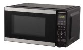 0.9 Cu ft Countertop Microwave Oven, 900 Watts, Stainless Steel, New