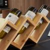 3 Bottles of Table Wine Rack/Solid wood wine rack /Home wine rack//Living room wine rack/ PINE